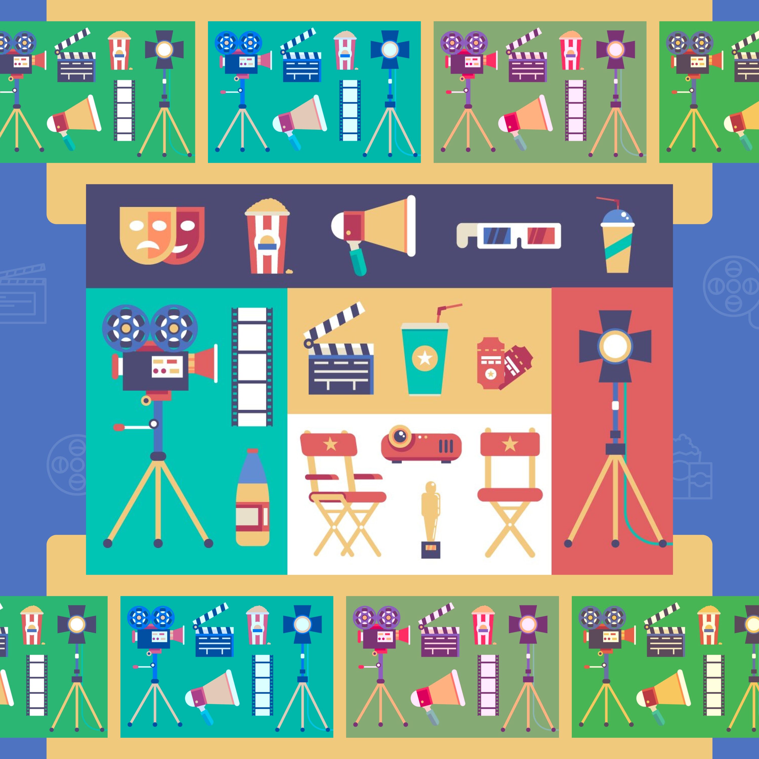 Movie Vector Set cover.