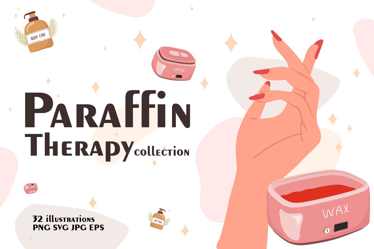 Cover image of Paraffin therapy collection.