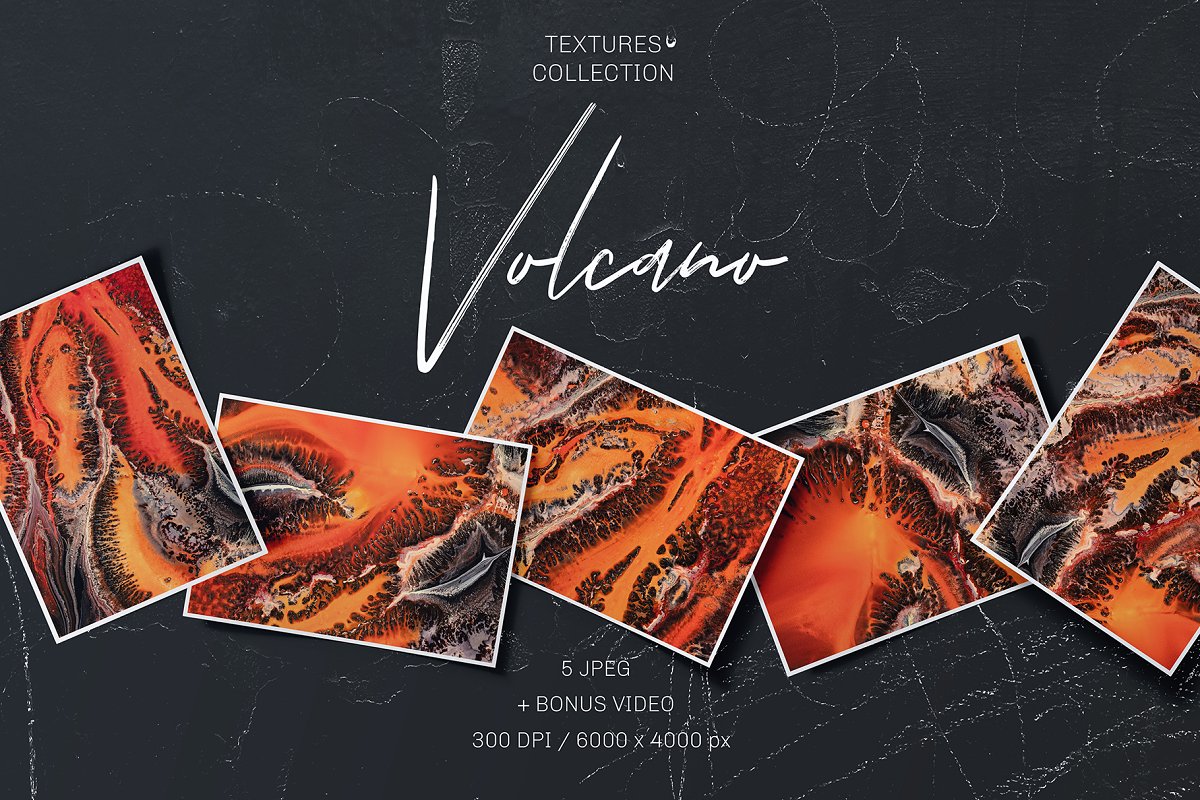Cover image of Volcano / Textures collection.