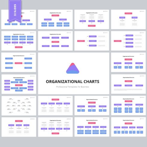 Org Charts PowerPoint Templates.