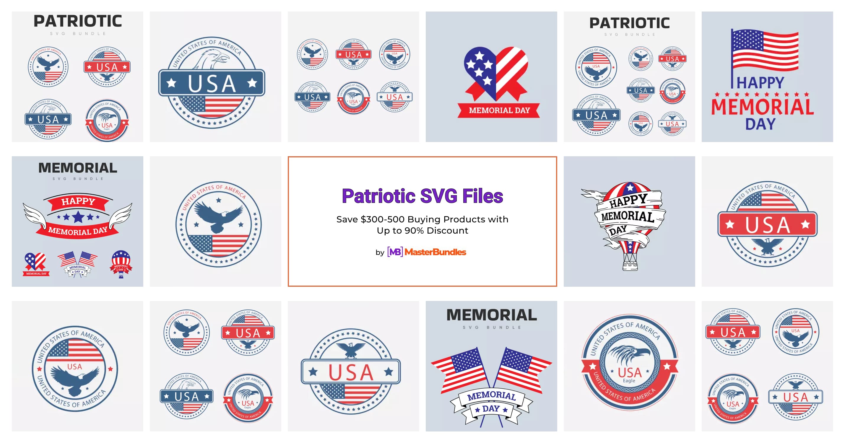 4 Patriotic SVG Files For 2024 MasterBundles   Patriotic Svg Files 1 