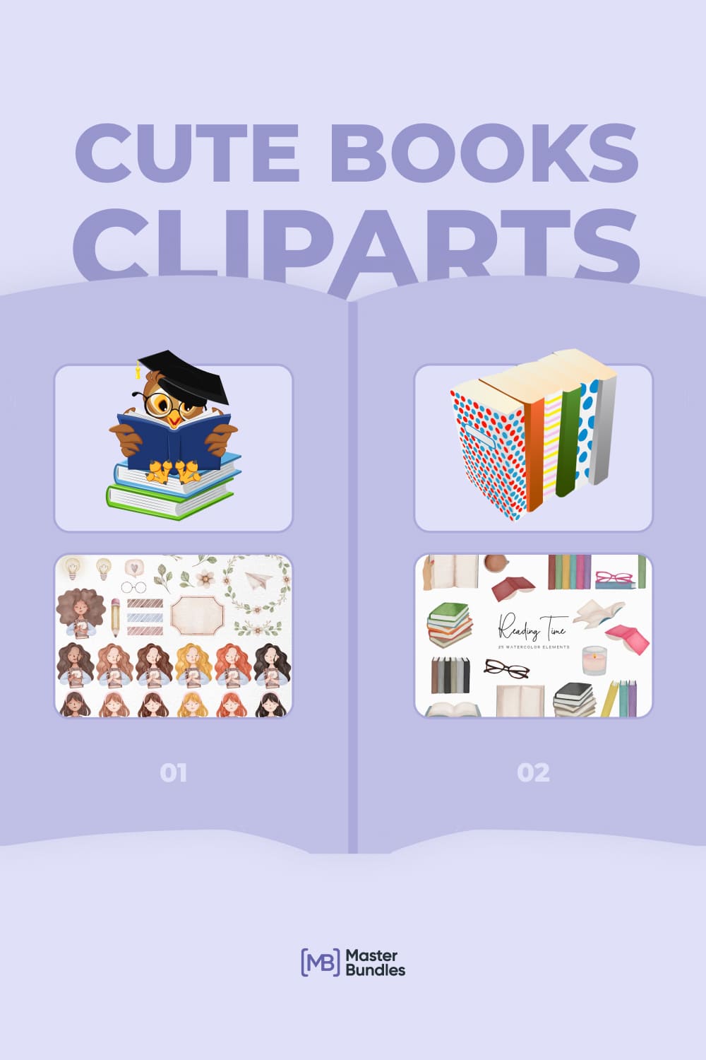 pinterest 75 cute books cliparts 2023 606