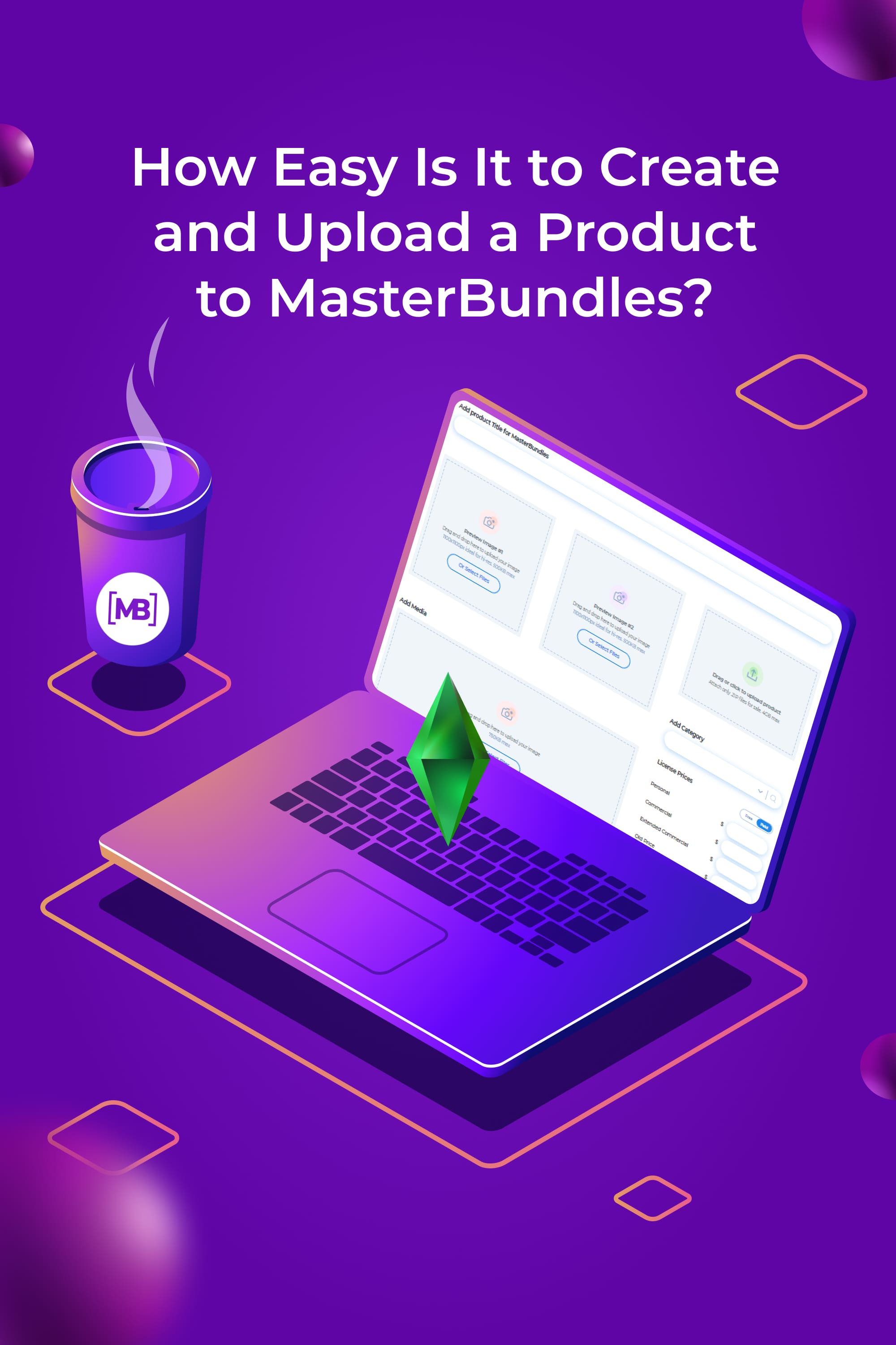 pinterest how easy is it to create and upload a product to masterbundles