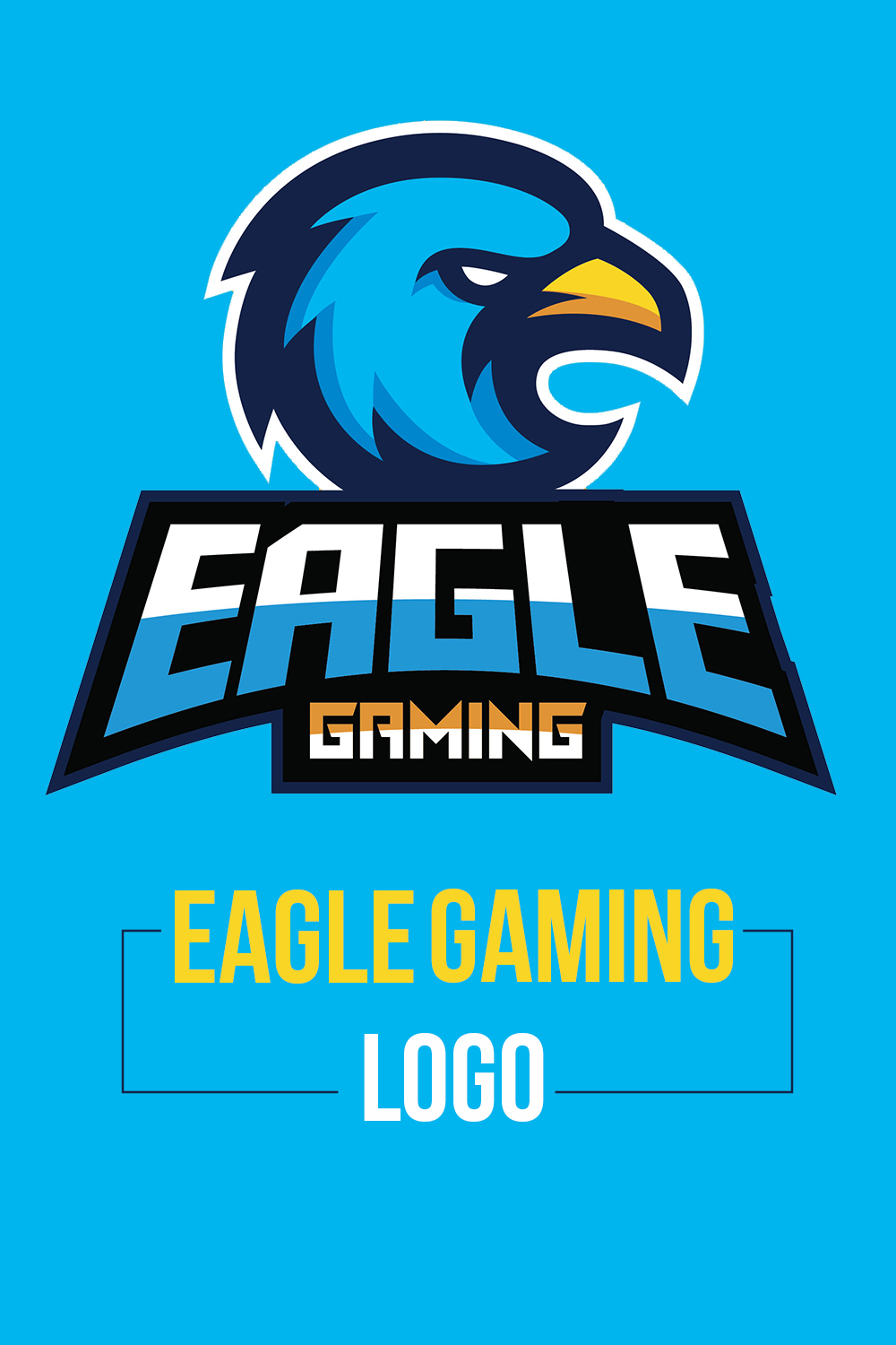 pintrest Eagle Gaming Logo.