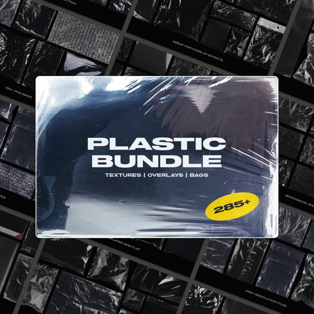 Plastic Bundle Branding Wrap Texture MasterBundles