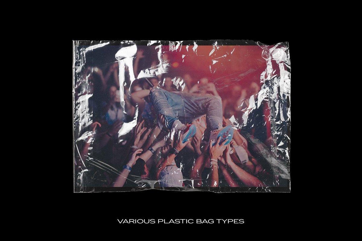 There are various plastic bag types.