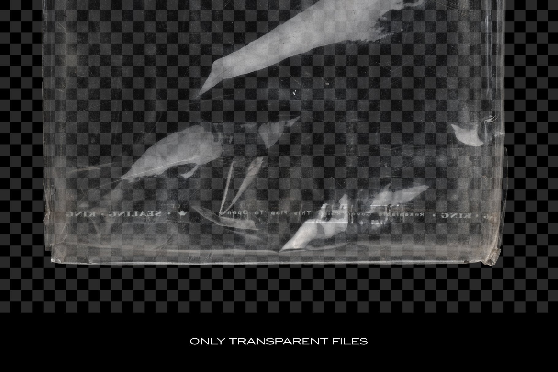 Only transparent files.