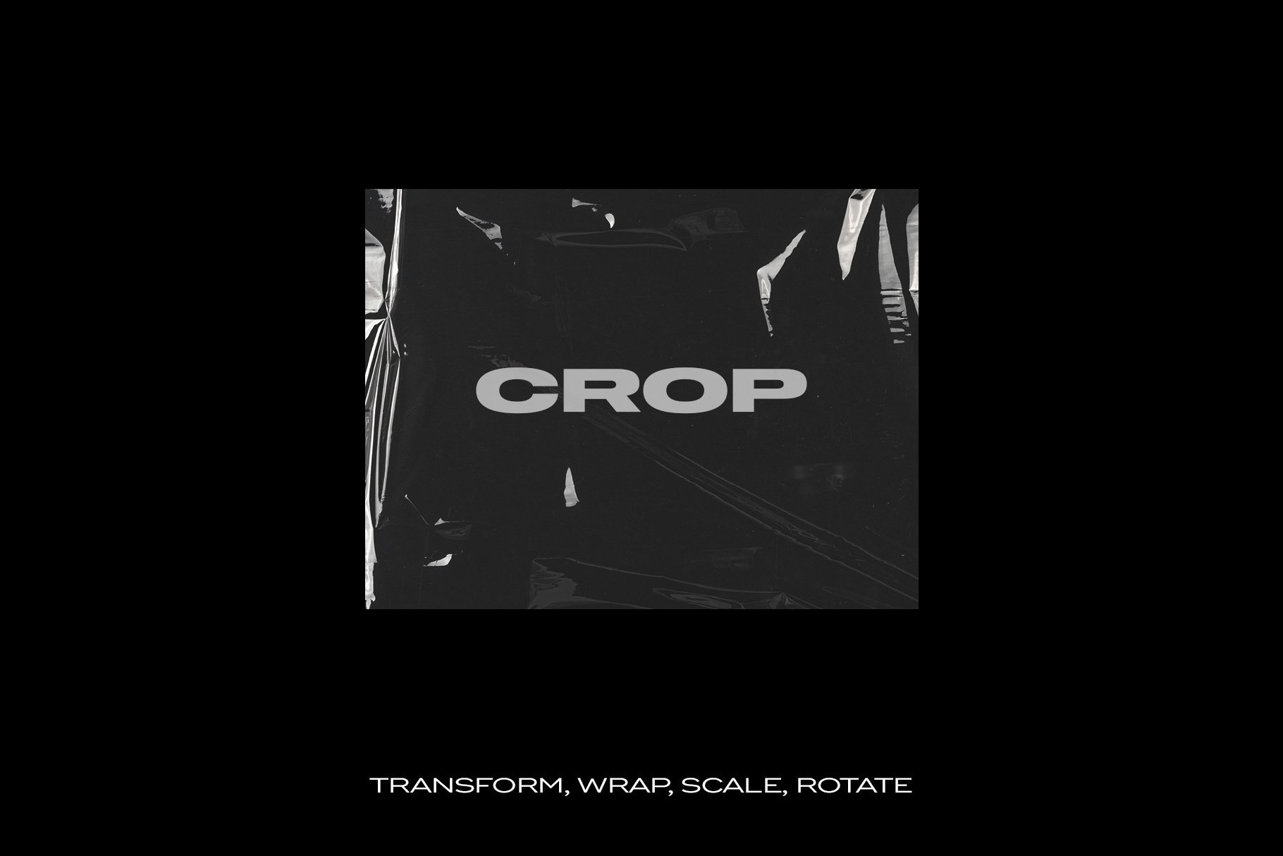 Easily transform, scale and crop to any needed size.