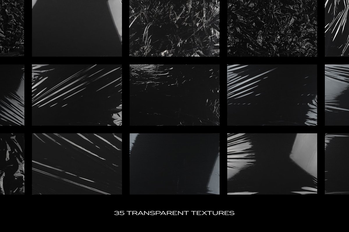 35 transparent textures.