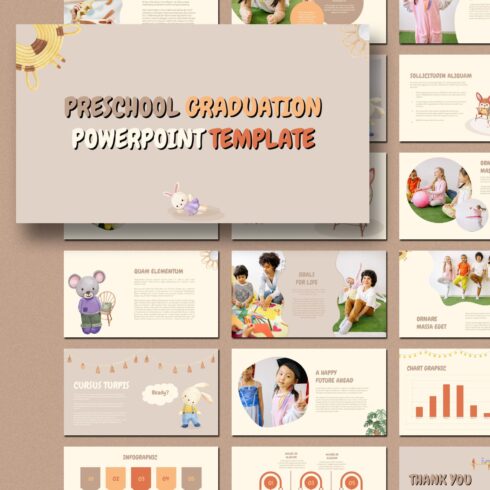 preschool graduation powerpoint template.