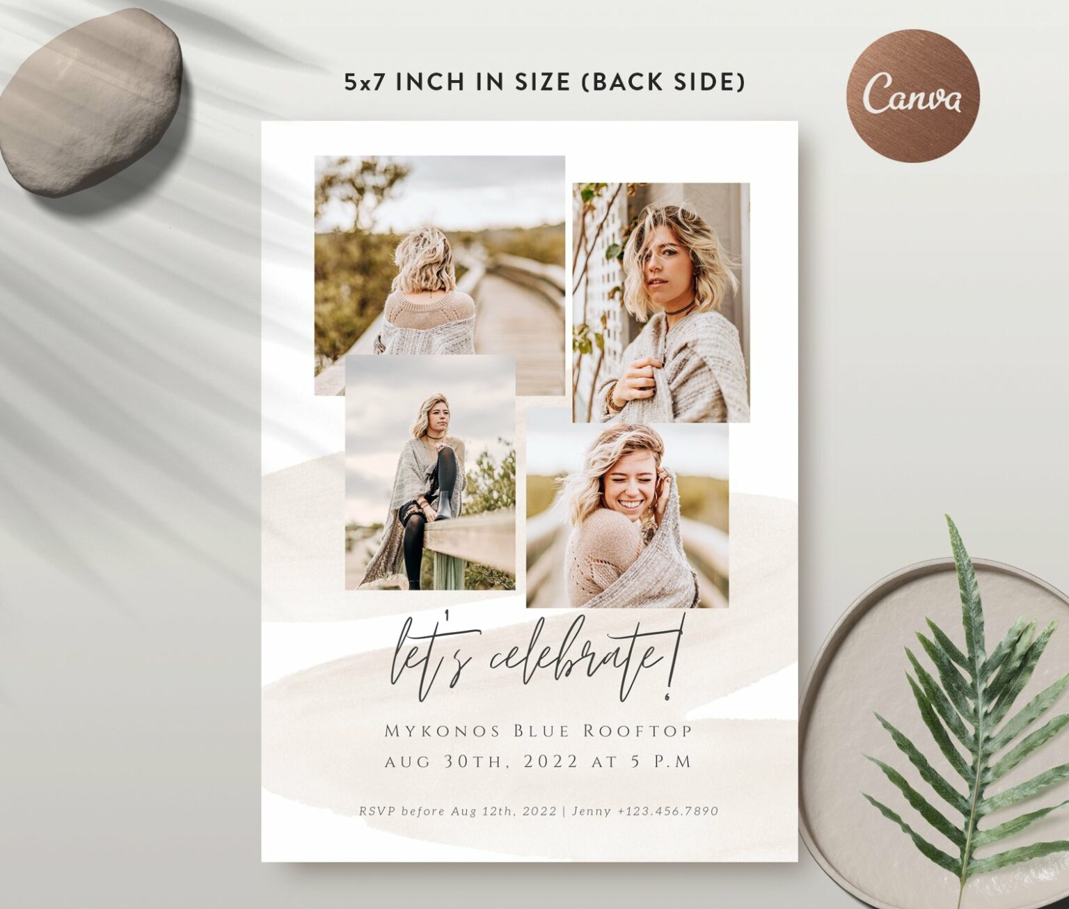 University Graduation Announcement Template – Masterbundles