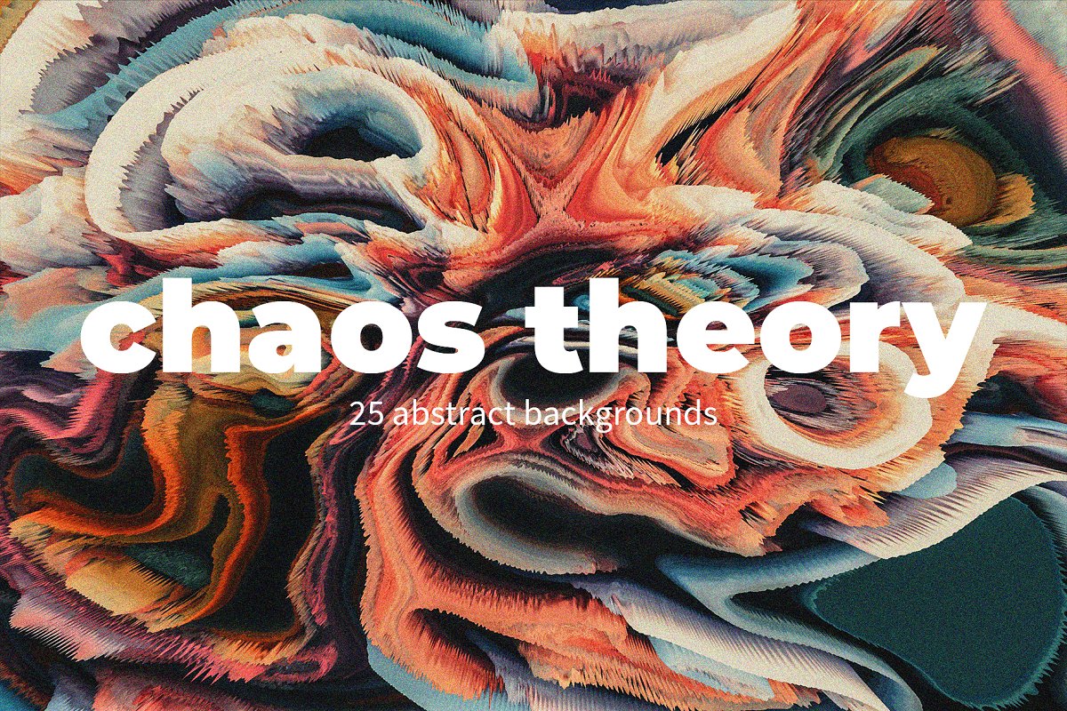 Cover image of Chaos Theory - 25 Abstract Textures.