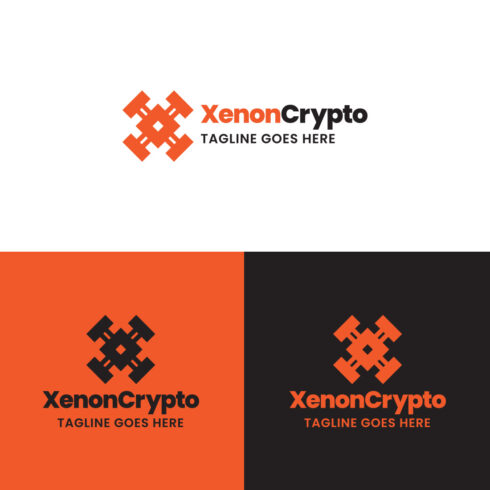 Xenon Crypto logo - X letter logo - Tech logo - Business Logo cover image.