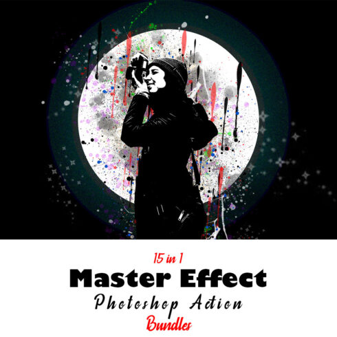 Master Effect Photoshop Action Bundles cover image.