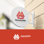 Material Hills - Mountain Logo - M letter Logo cover image.