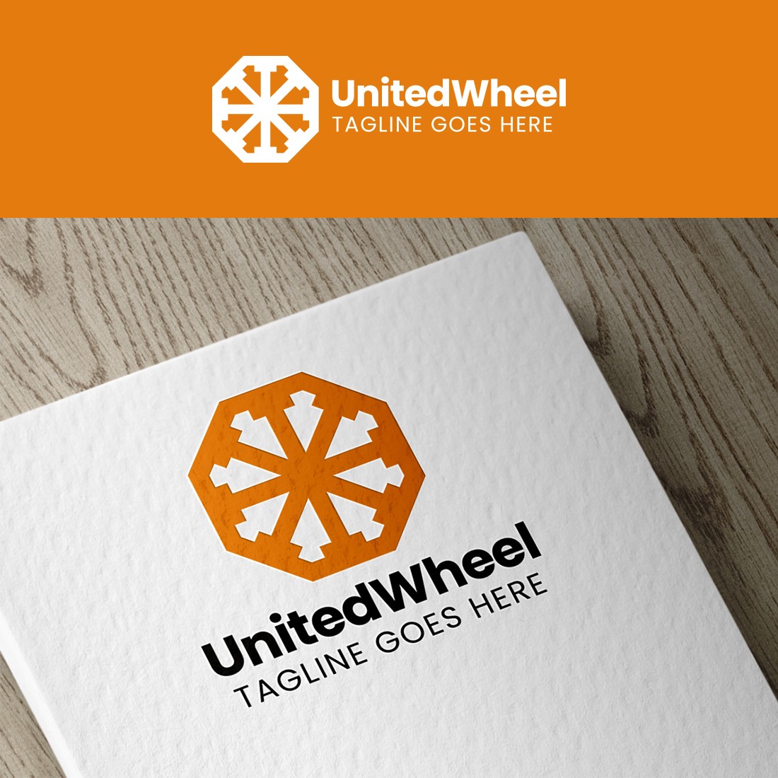 United Wheel - Community Logo - People Logo cover image.