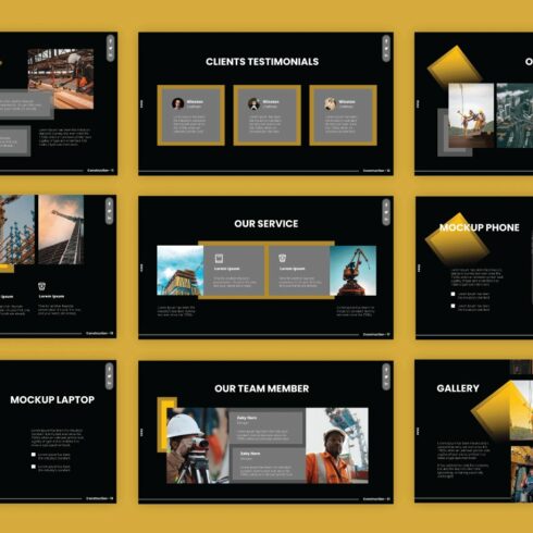 Construction Bundle Templates | Master Bundles