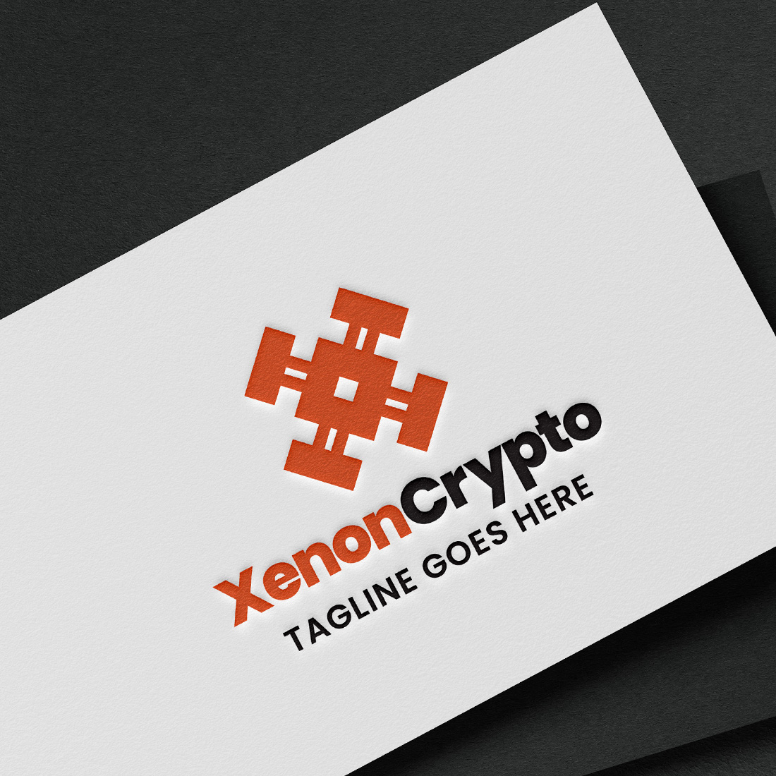preview Xenon Crypto logo - X letter logo - Tech logo - Business Logo