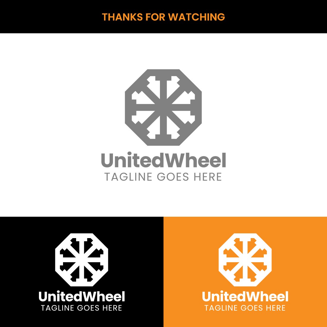 United Wheel - Community Logo - People Logo