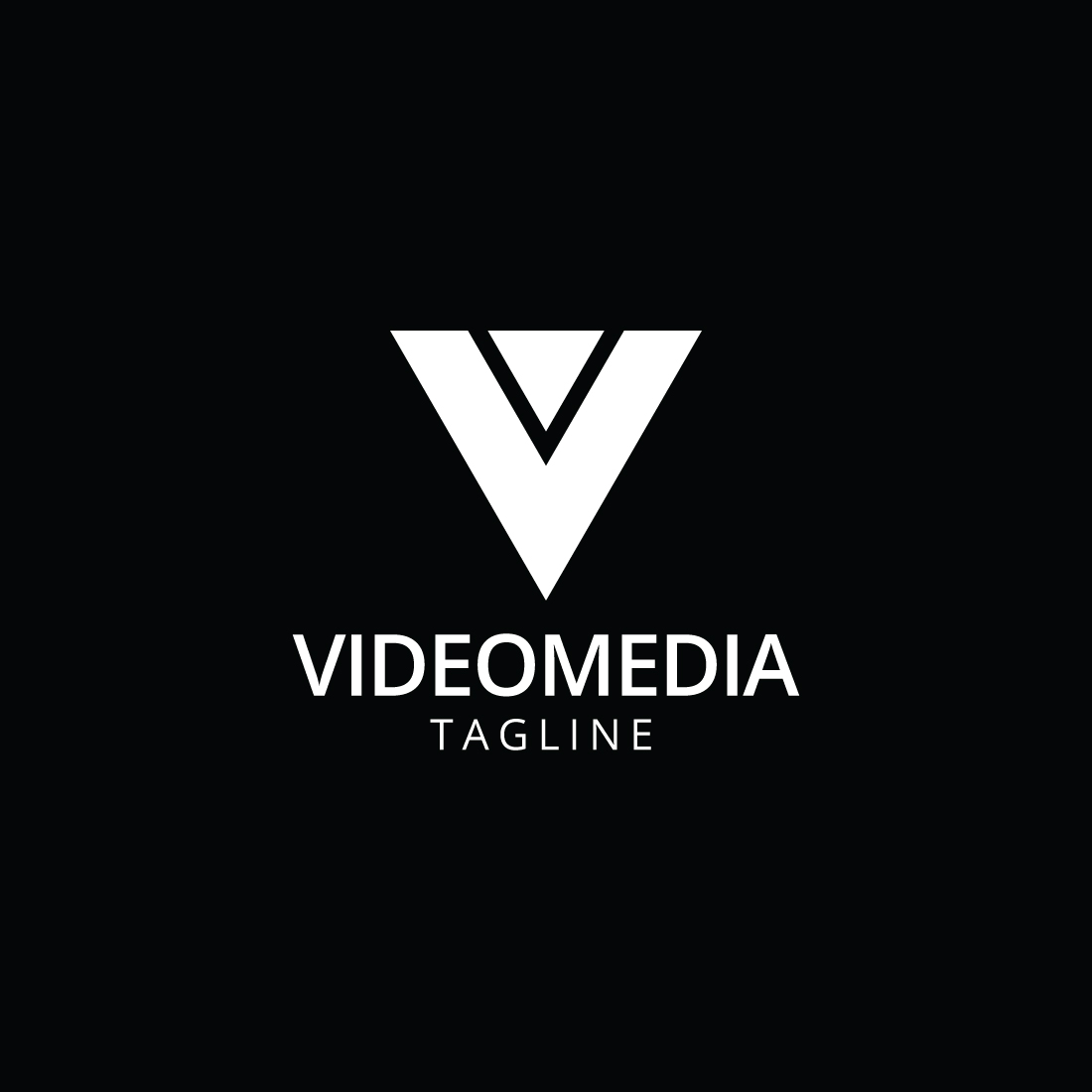 Video Media Logo Design facebook image.