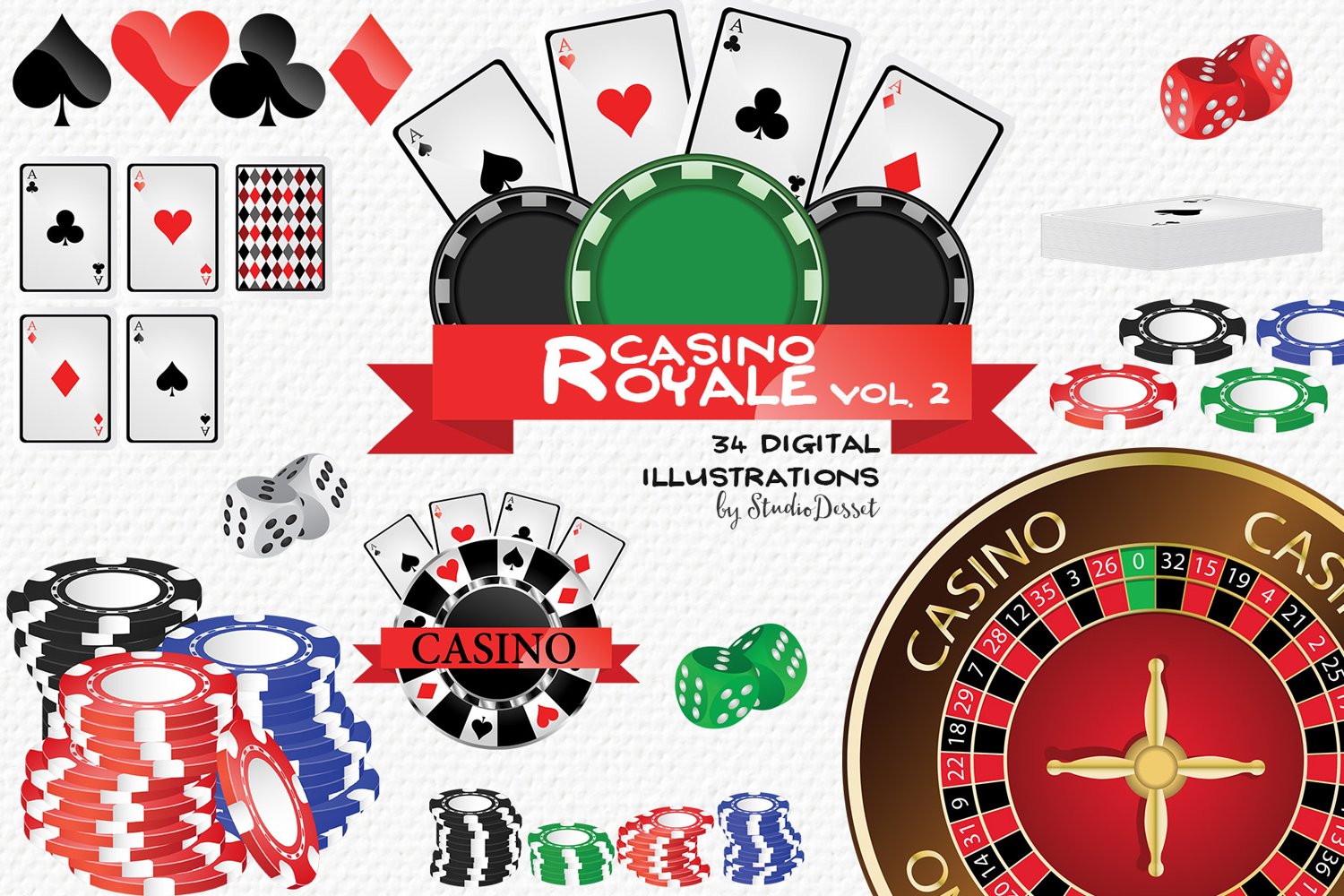 Cover image of Casino Royale Clipart.