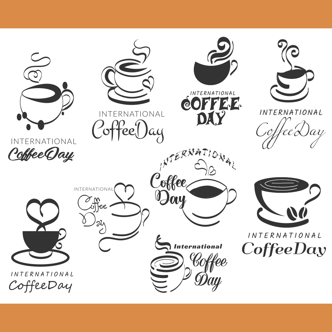 9 Happy International Day Of Coffee Preview Image.