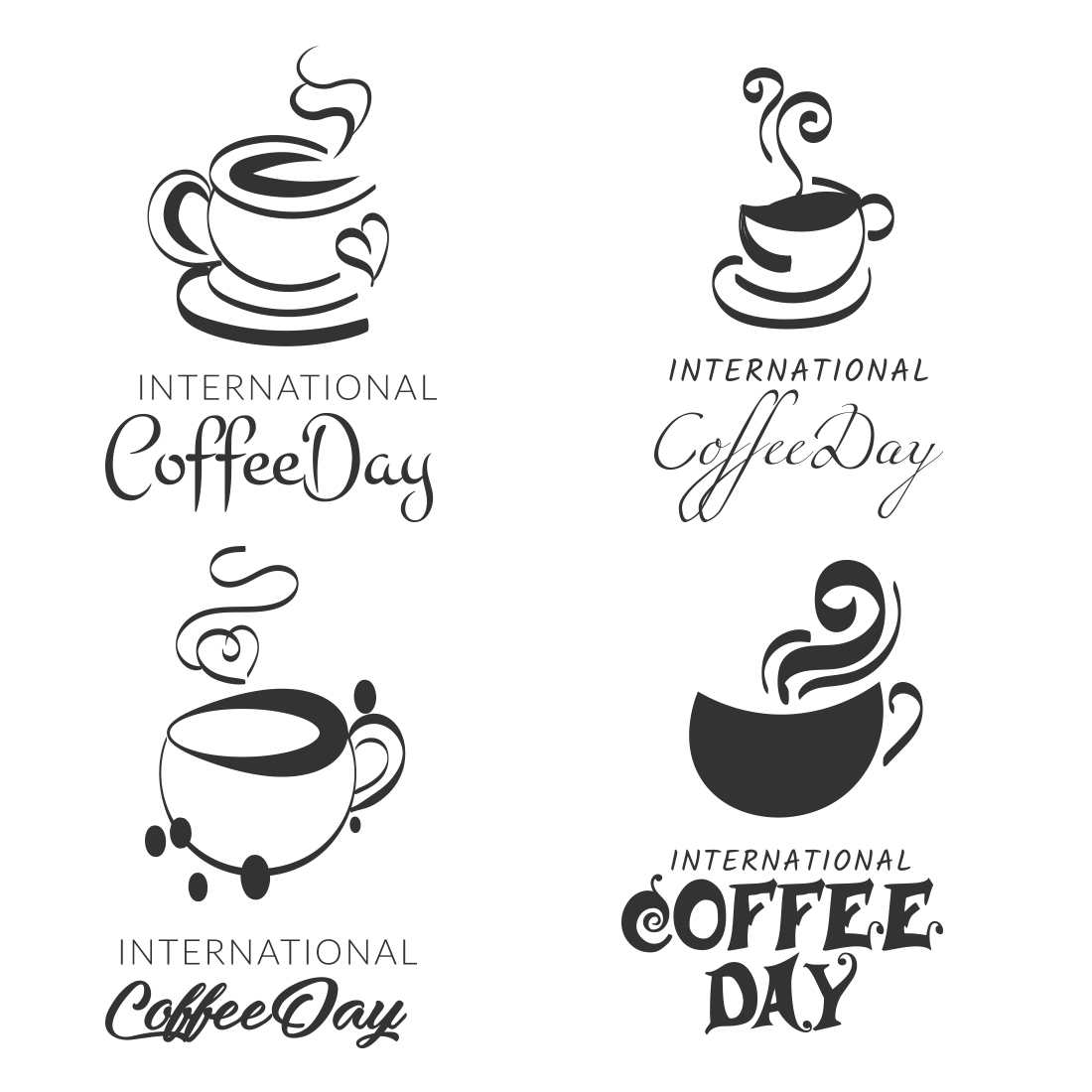 9 Happy International Day Of Coffee.