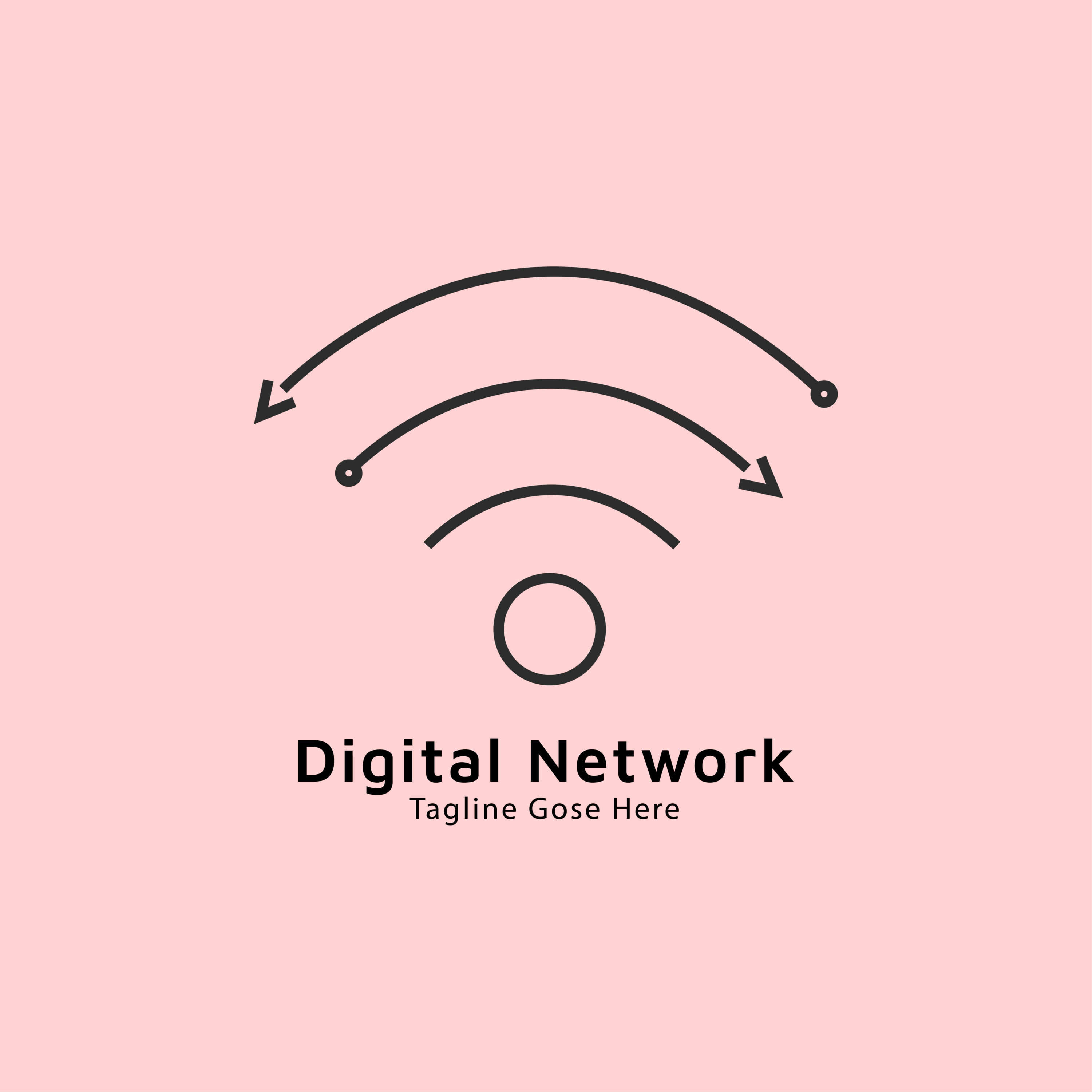 Two Technical and Network Logo Design Template for your business.