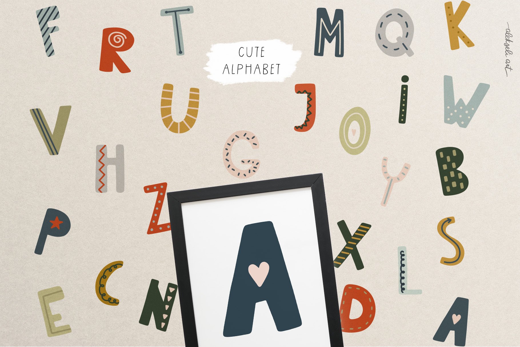 Cars alphabet.