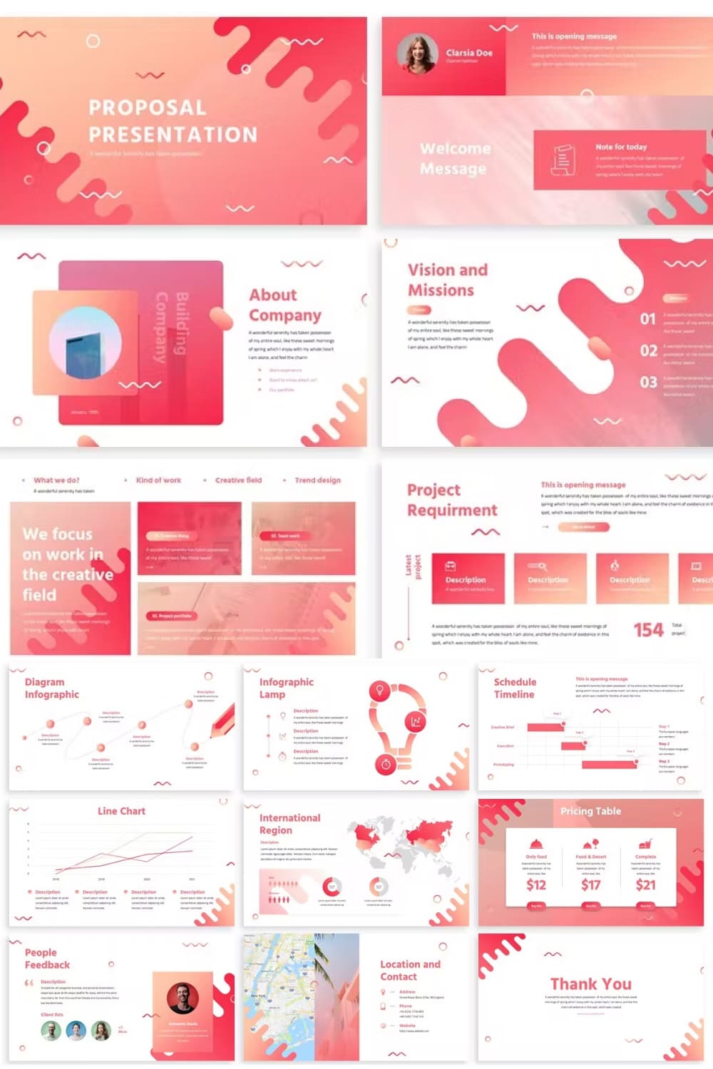 This Presentation Template can be used for any variety of purposes.