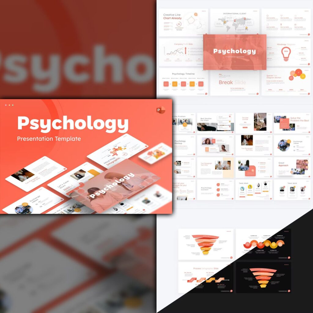 Psychology Professional PowerPoint Template – MasterBundles