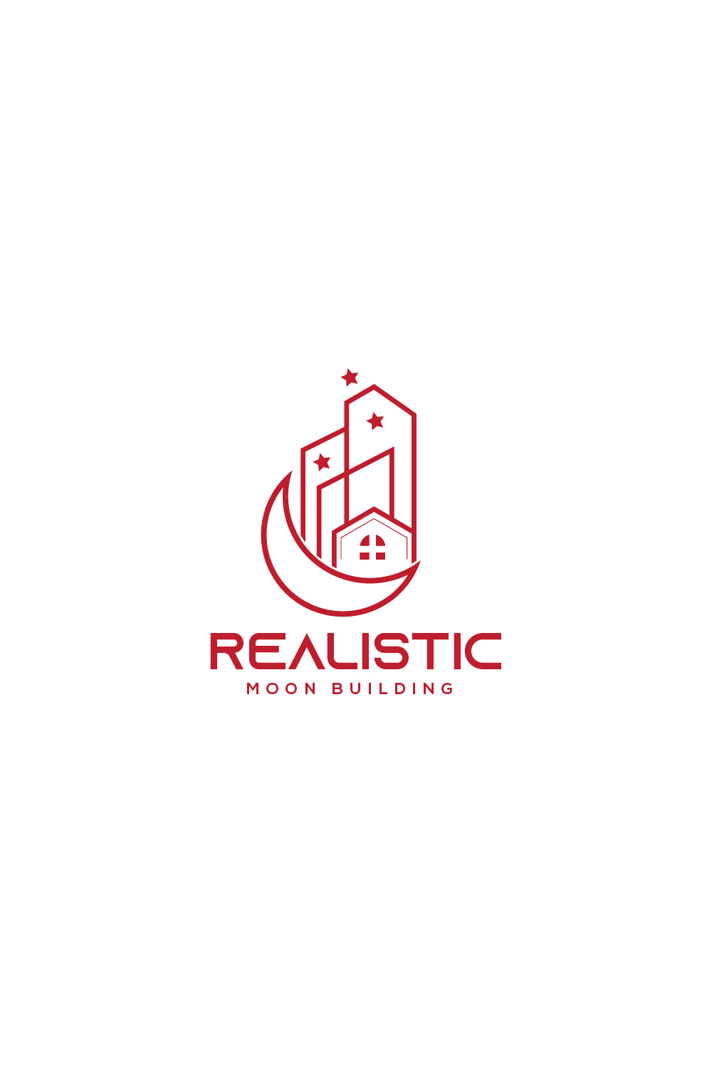 Professional Real Estate Logo Design pinterest image.