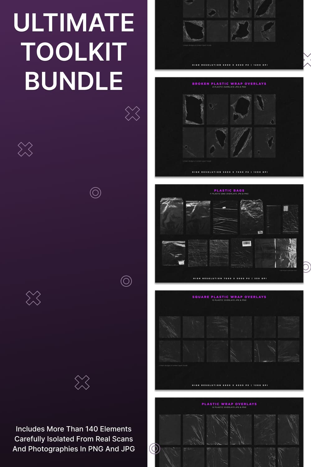 Ultimate toolkit bundle - pinterest image preview.