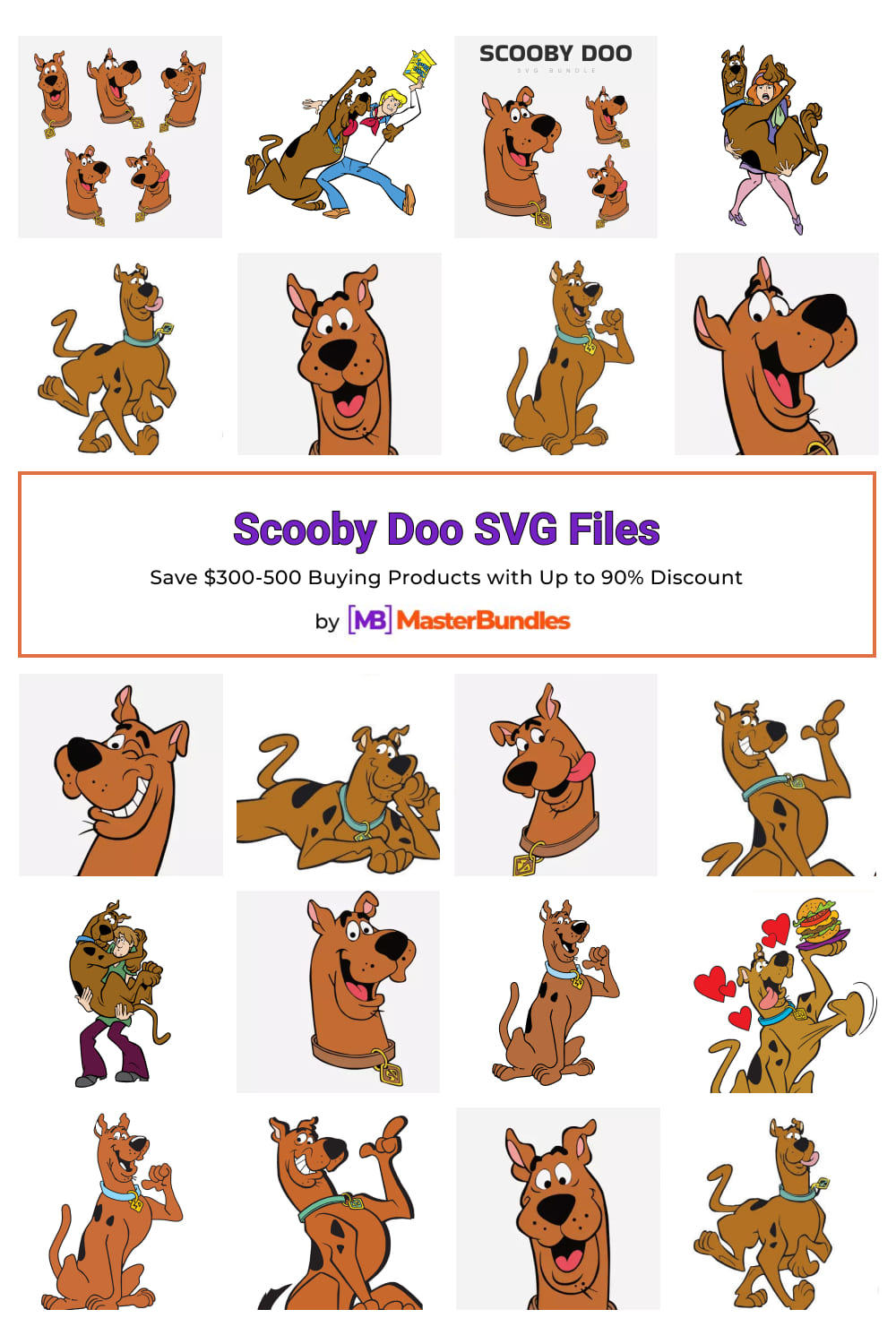 Scooby Doo SVG Files for pinterest.