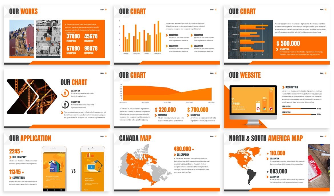Light background with orange infographics and diagrams.