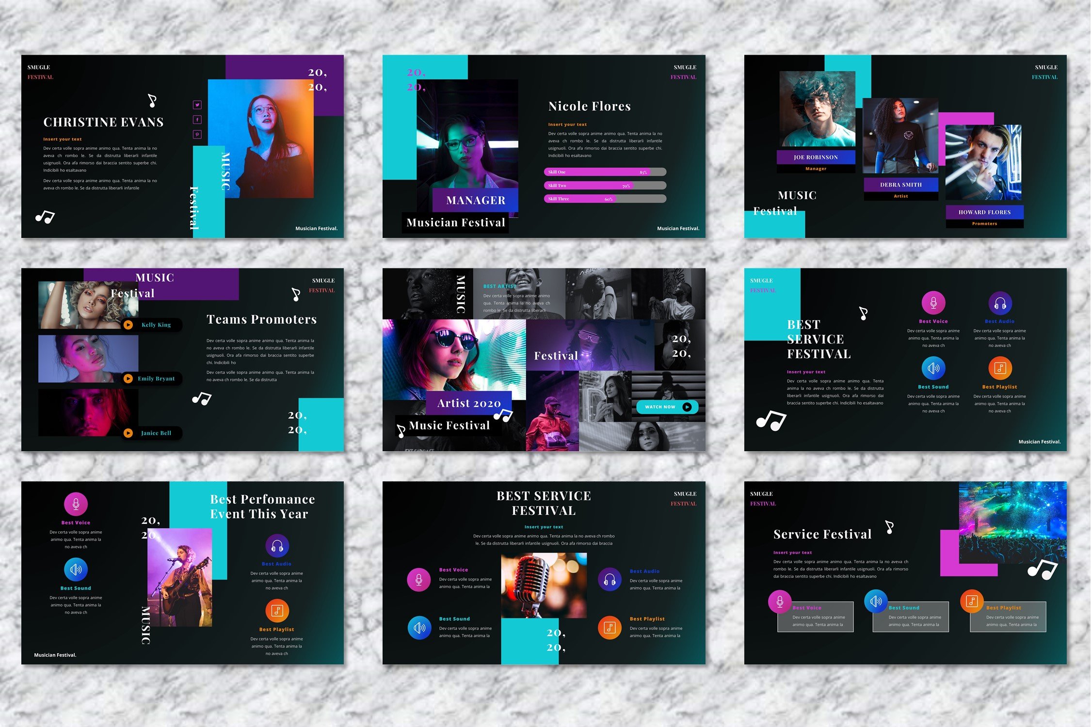 So cool creative template for modern projects.