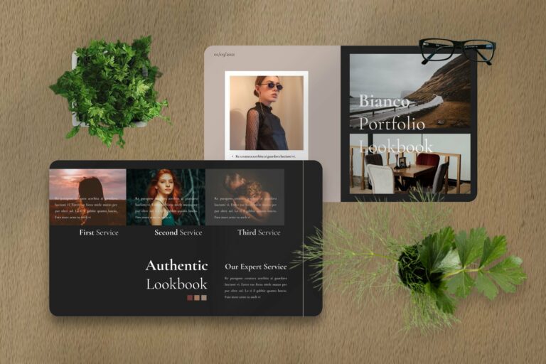 Bianco - Aesthetic Powerpoint Template – MasterBundles