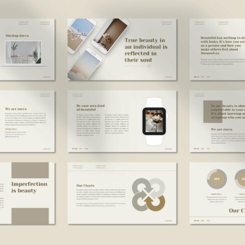 Zucca - Aesthetic Powerpoint Template | Master Bundles