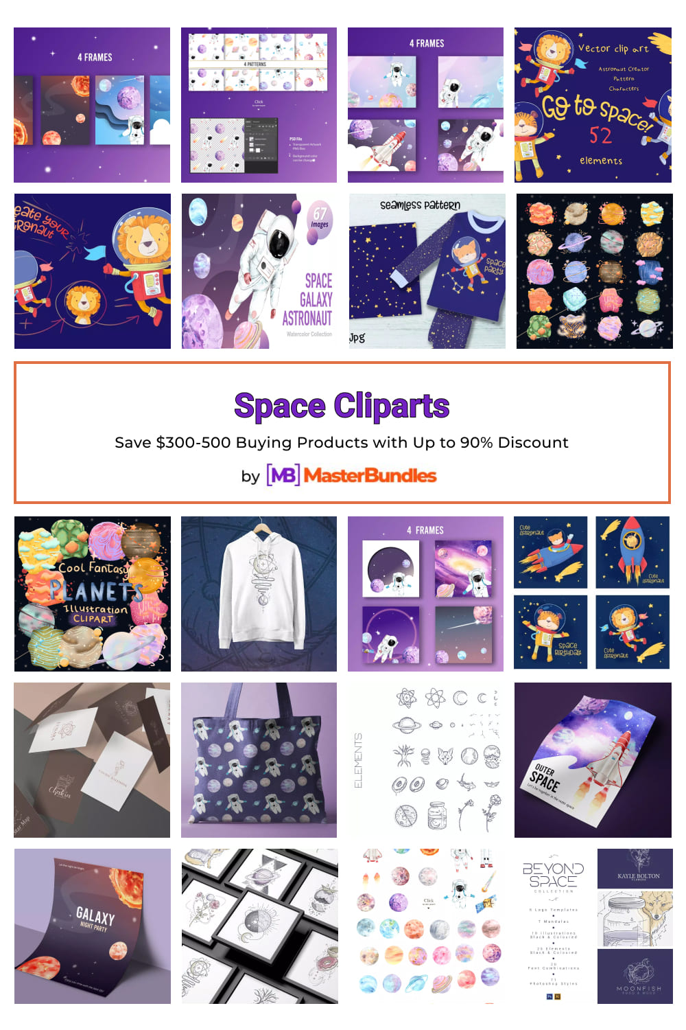 Space Cliparts for Pinterest.