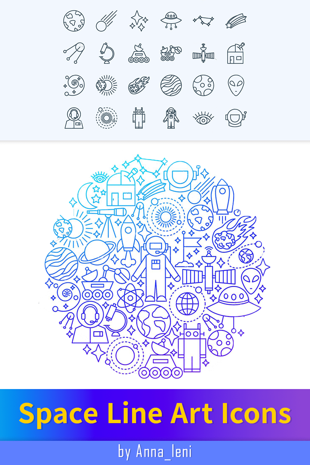 space line art icons pinterest