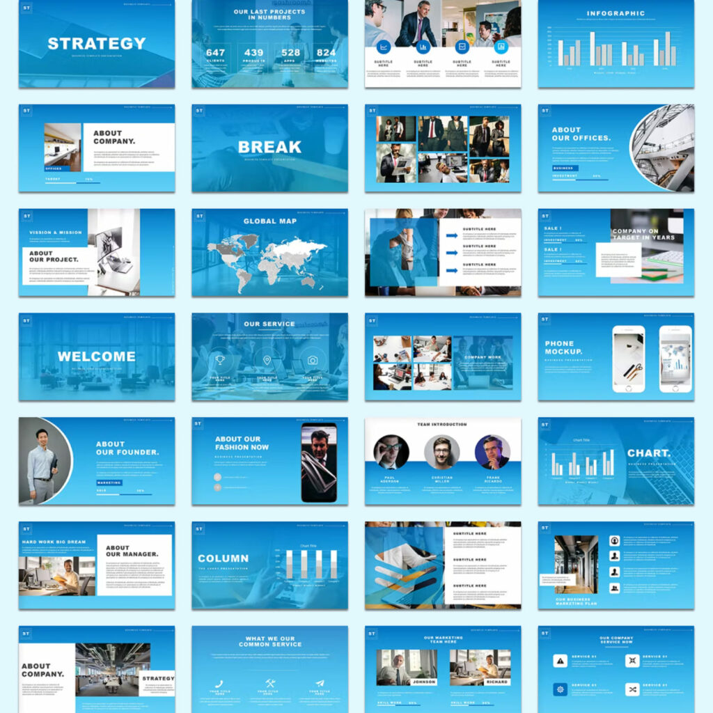 Strategy Corporate Powerpoint Template PPTX – MasterBundles