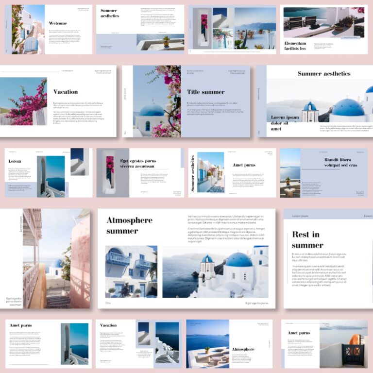 Summer Powerpoint Template – MasterBundles