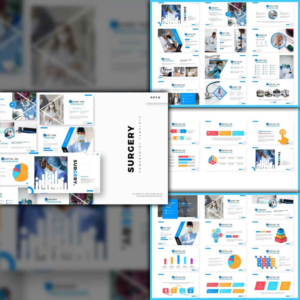 Surgery Powerpoint Template Total Slides Masterbundles