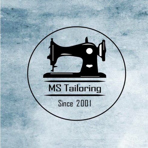 MS Tailoring Logo template cover image.