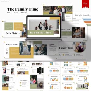 The Family Time Powerpoint Template – MasterBundles