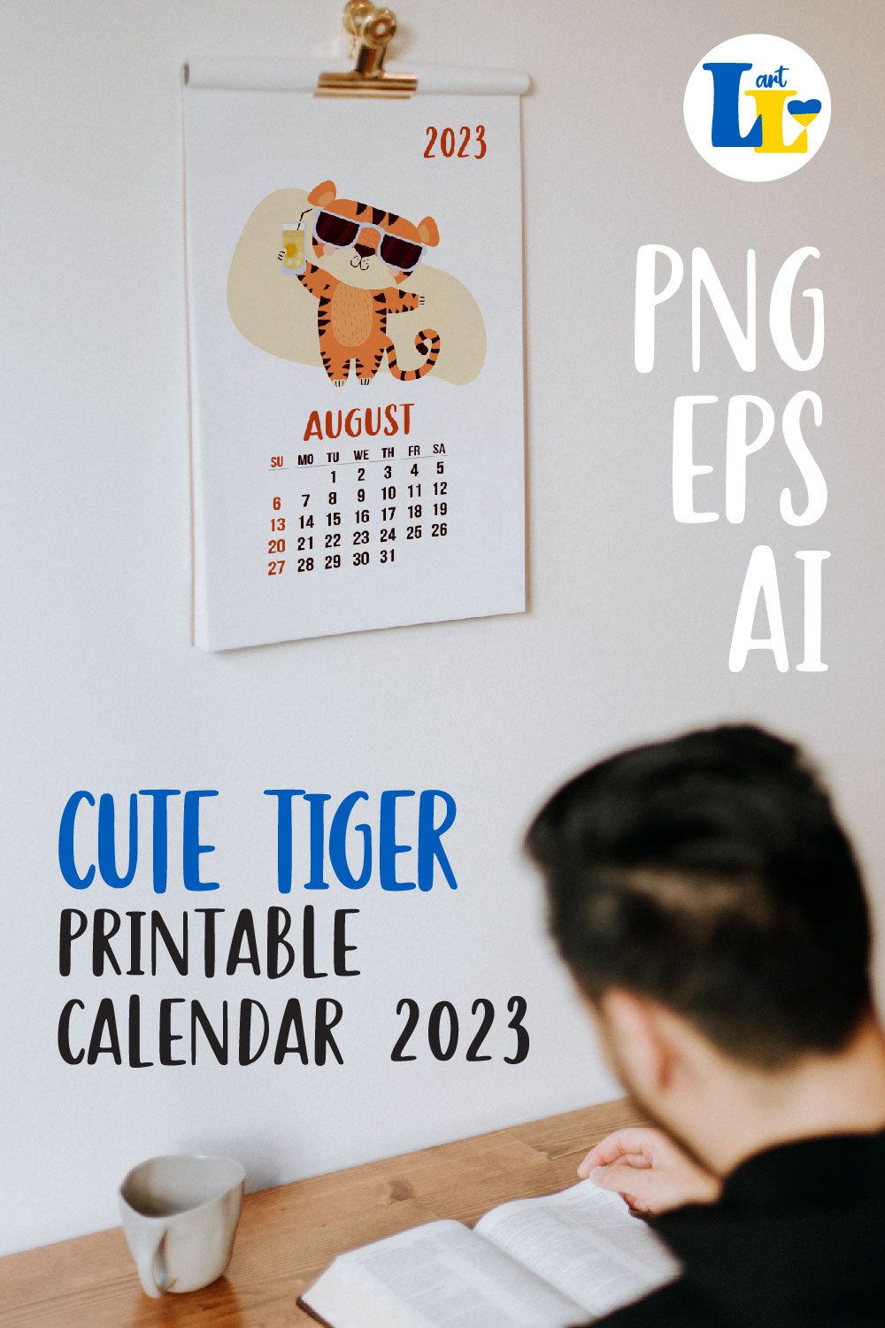 Printable monthly calendar 2023