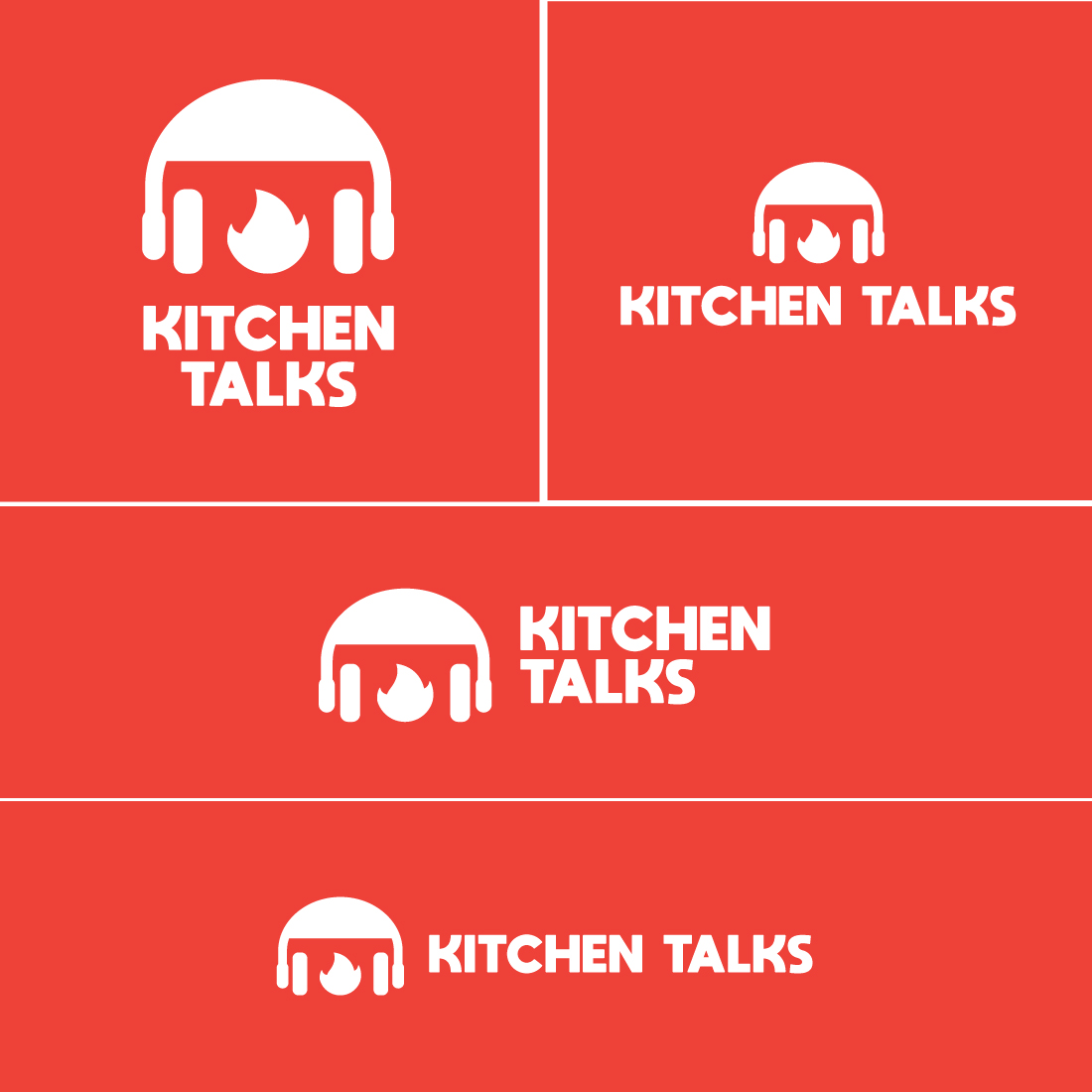 Kitchen Talk Logo templates