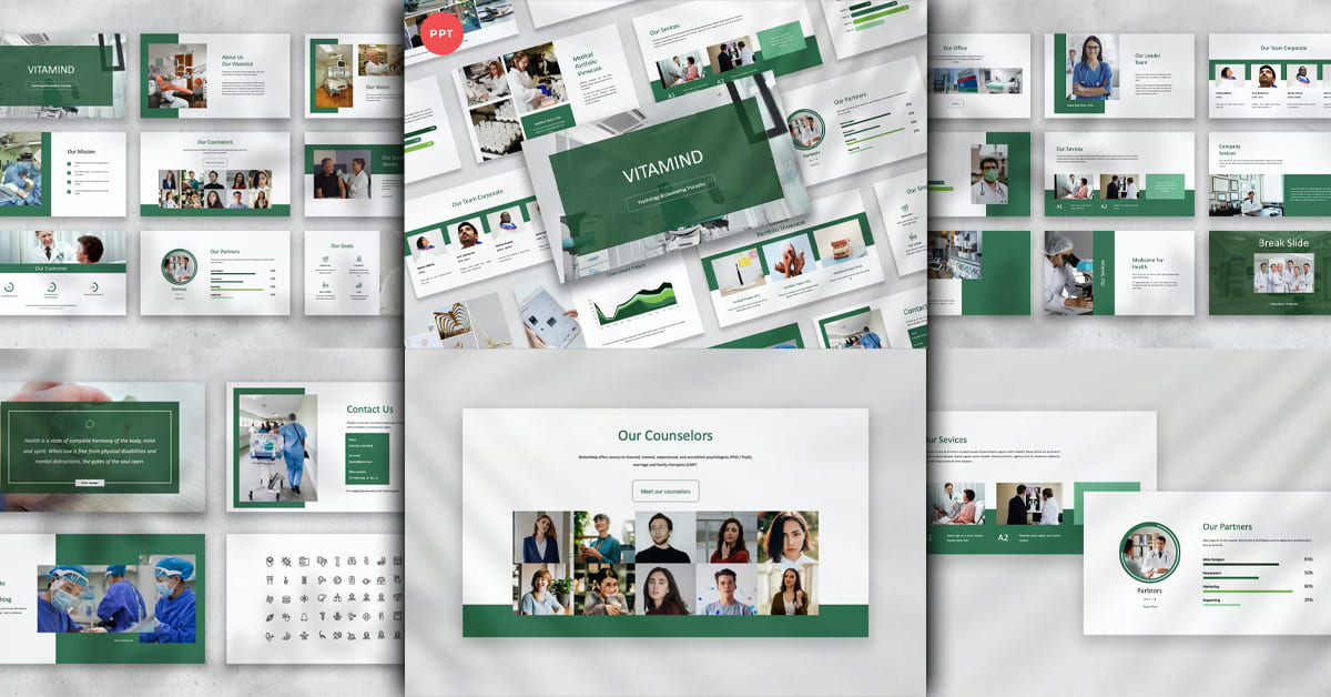 Shycology - Psychology Powerpoint Template – MasterBundles