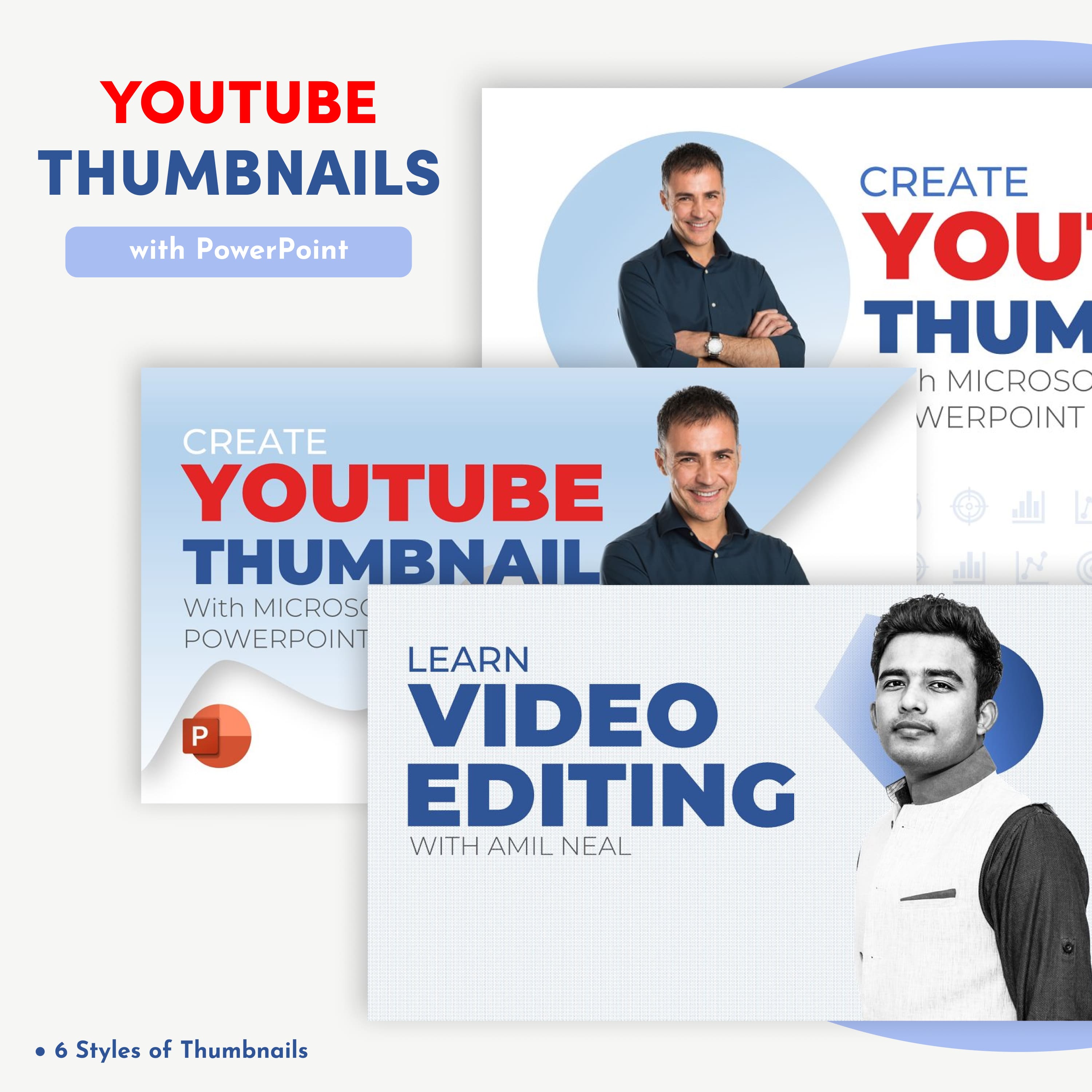 Youtube Thumbnails with PowerPoint.
