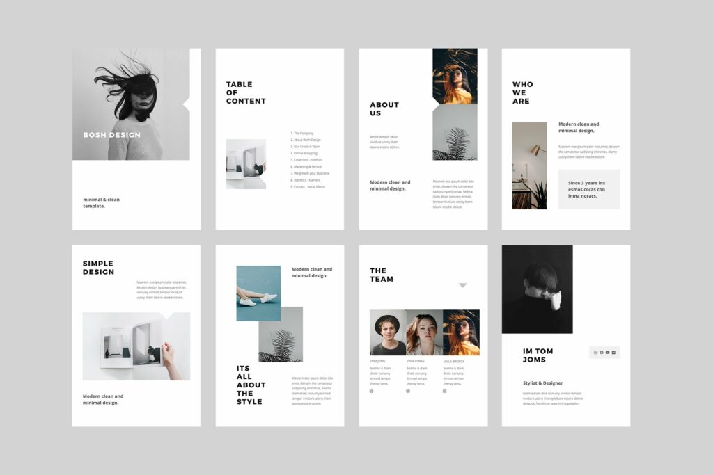 BOSH - Powerpoint Vertical Template – MasterBundles